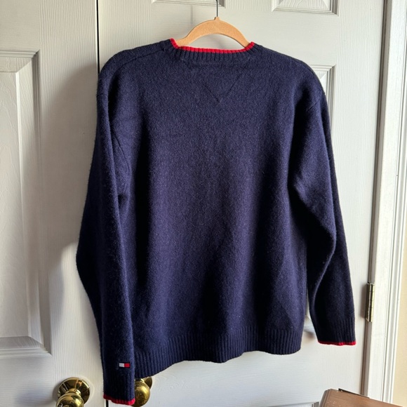 vintage tommy hilfiger wool holiday sweater - Picture 6 of 6
